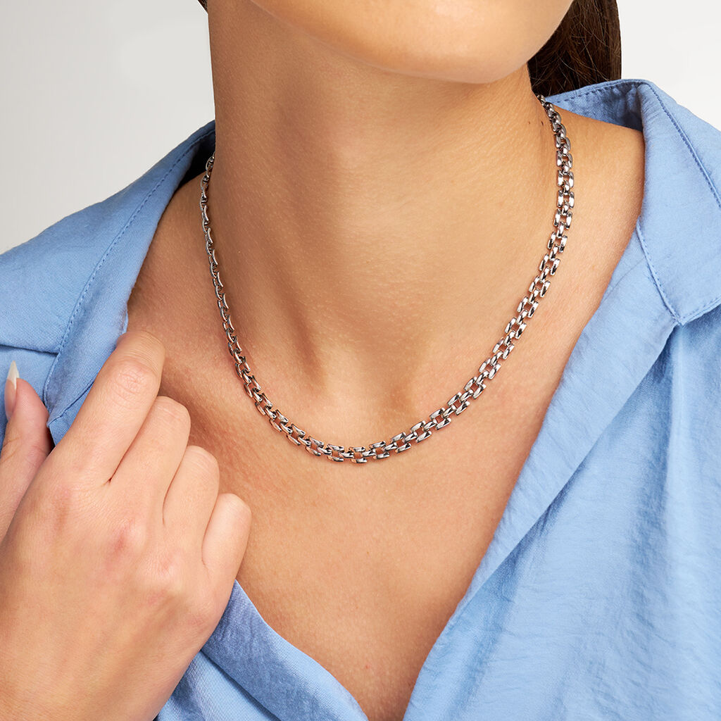 Collana Panther Chain Lady Code Acciaio - Collane Donna | Stroili