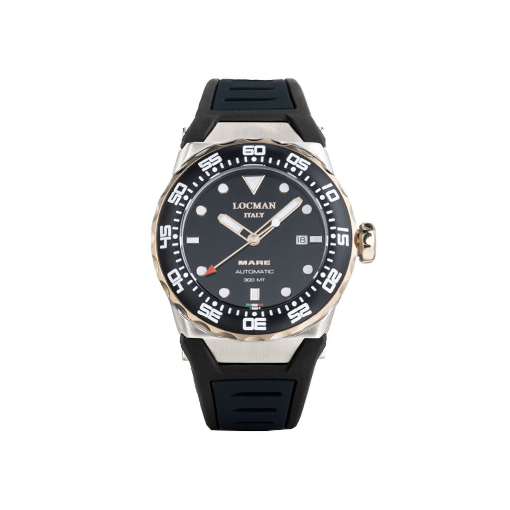 Orologio Automatico Locman Mare 0559m01r-0rbkrgsk2 - Orologi Automatici Uomo | Stroili