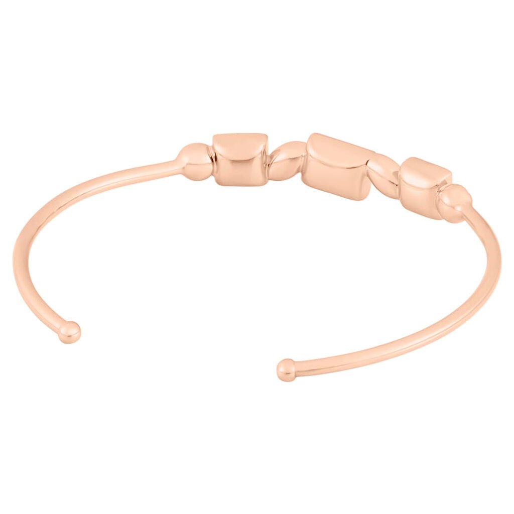 Bangle Violet Ottone Rosa Cristallo - Bracciali Rigidi Donna | Stroili