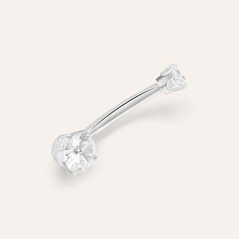 Piercing Ombelico Bon Ton Oro Bianco Cubic Zirconia - Gioielli Donna | Stroili