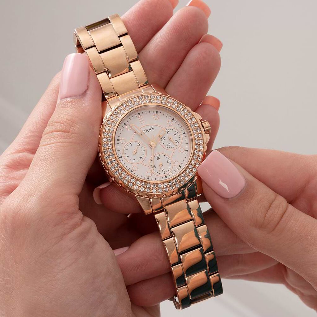 Orologio Al Quarzo Guess Crown Jewel Gw0410l3 - Orologi Donna | Stroili
