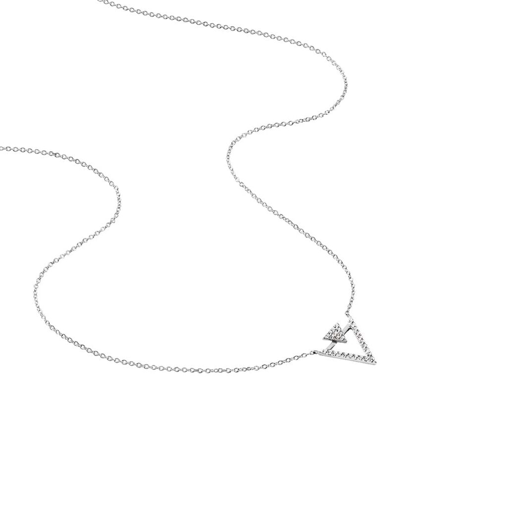 Collana Silver Shine Argento Rodiato Cubic Zirconia - Collane Donna | Stroili