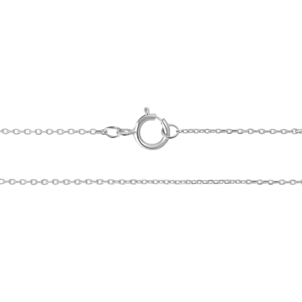 Collana Punto Luce Petali Oro Bianco Diamante - Collane Punto Luce Donna | Stroili