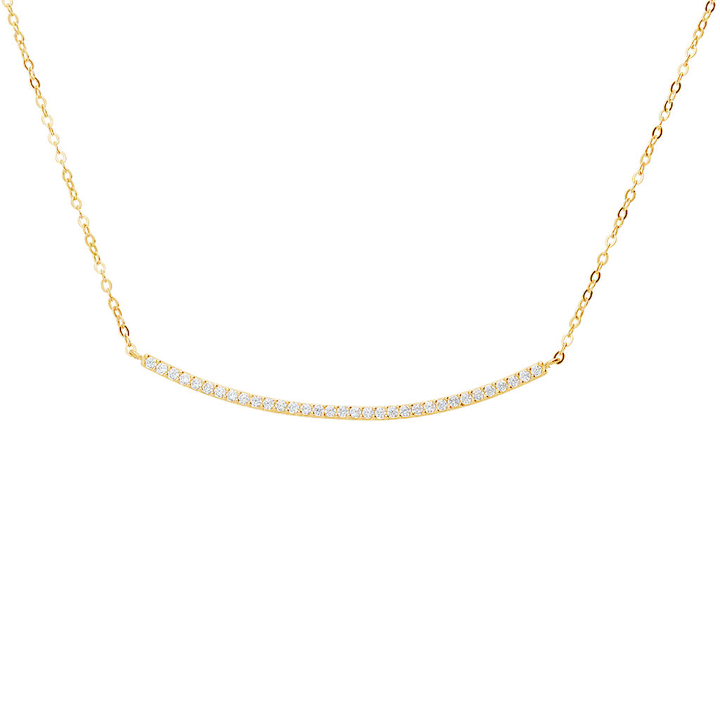 Collana Claire Oro Giallo Cubic Zirconia - Collane Donna | Stroili