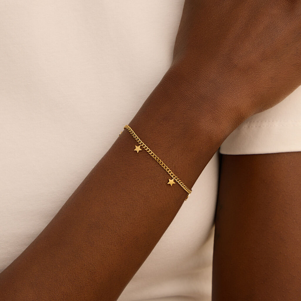 Bracciale Radiance Acciaio Dorato