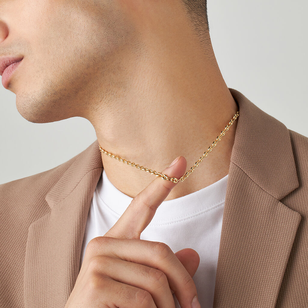 Catena L'homme Or Oro Giallo - Collane Catena Uomo | Stroili
