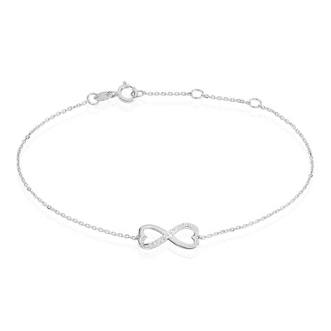 Bracciale Sophia Oro Bianco Diamante - Bracciali Love Donna | Stroili