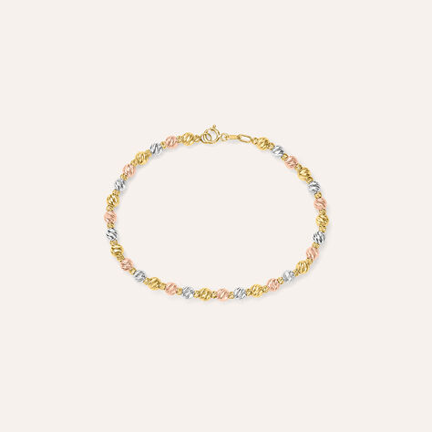 Bracciale Golden Lover Oro Tricolore - Bracciali Donna | Stroili