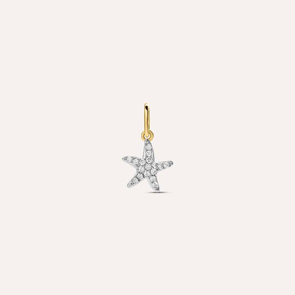 Pendente Poème Oro Giallo Cubic Zirconia - Ciondoli Donna | Stroili