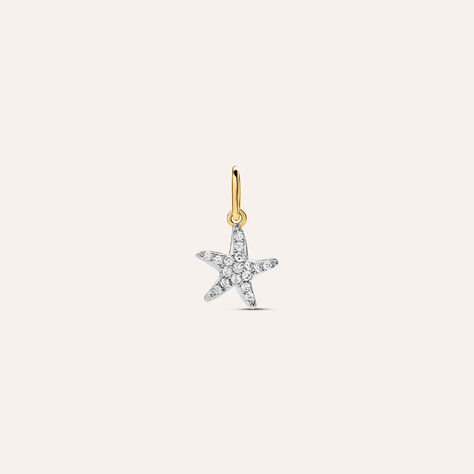 Pendente Poème Oro Giallo Cubic Zirconia - Ciondoli Donna | Stroili