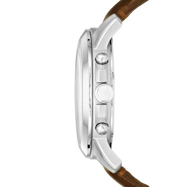 Orologio Cronografo Uomo Fossil Grant quadrante crema FS4735