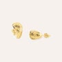 Orecchini A Cerchio Silver Collection Argento Dorato