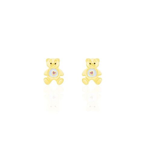 Orecchini Lobo Mon Petit Oro Giallo - Orecchini a Lobo Bambino | Stroili