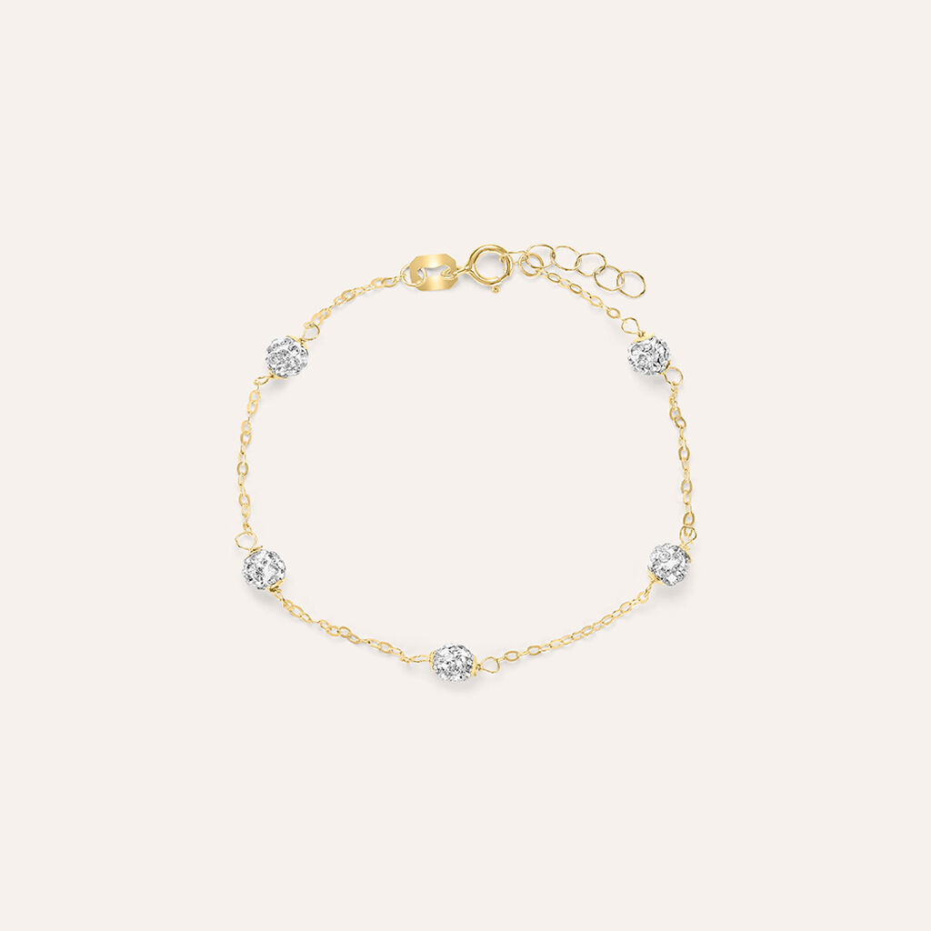 Bracciale Christelle Oro Giallo Cristallo