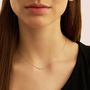 Orecchini Pendenti Tennis Claire Oro Bianco Cubic Zirconia