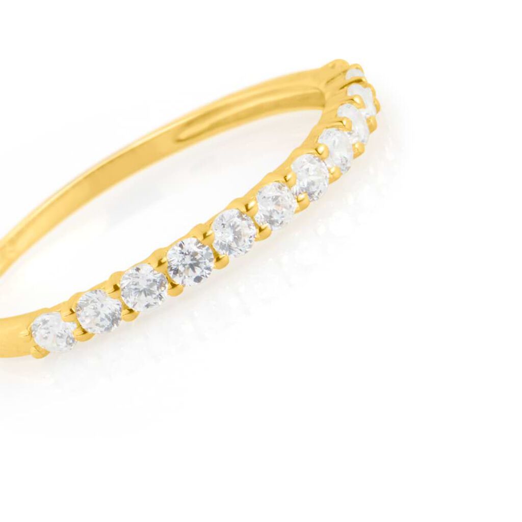 Anello Riviere Claire Oro Giallo Cubic Zirconia - Anelli Riviere Donna | Stroili