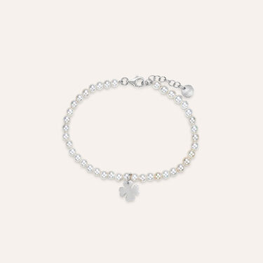 Bracciale Silver Pearls Argento Rodiato Perla sintetica