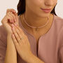 Anello Fantasia Golden Dream Placcato Oro Giallo Cubic Zirconia