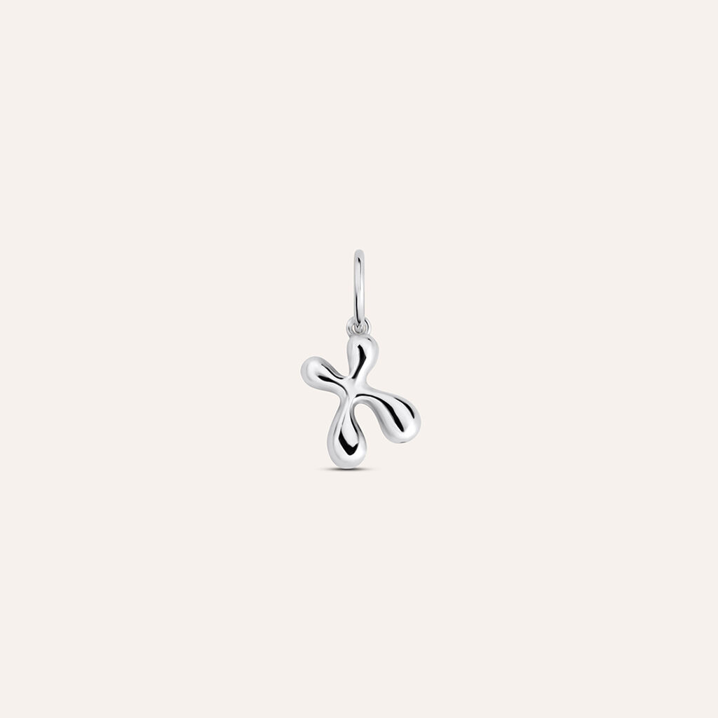 Pendente Love Beats Argento Rodiato