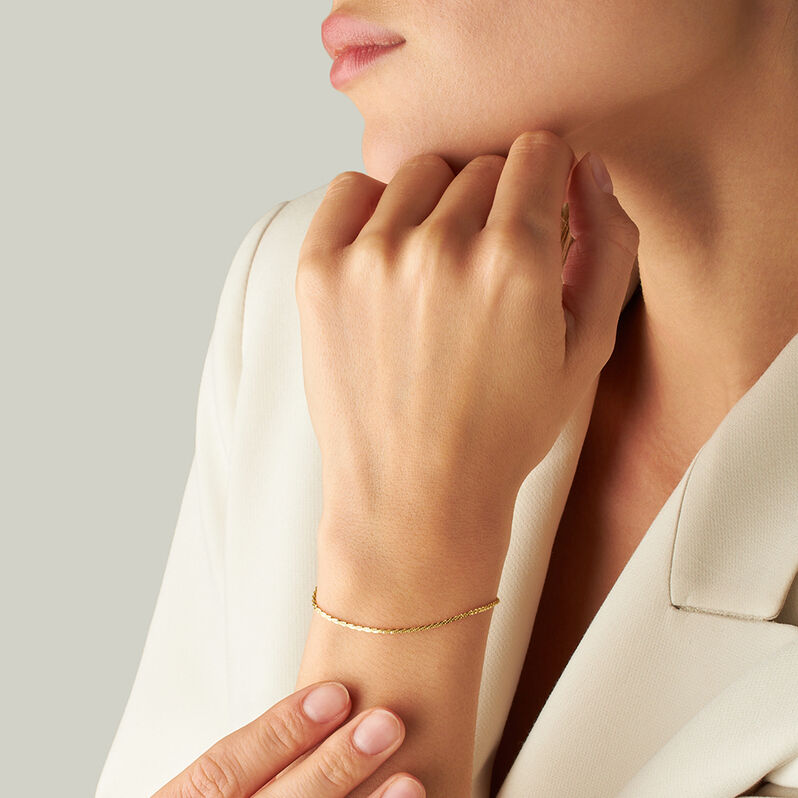 Bracciale Catena Colette Oro Giallo - Bracciali Donna | Stroili