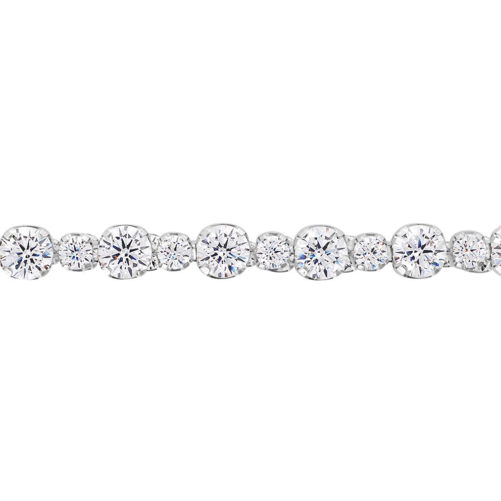 Bracciale Tennis Silver Elegance Argento Rodiato Cubic Zirconia - Bracciali Tennis Donna | Stroili