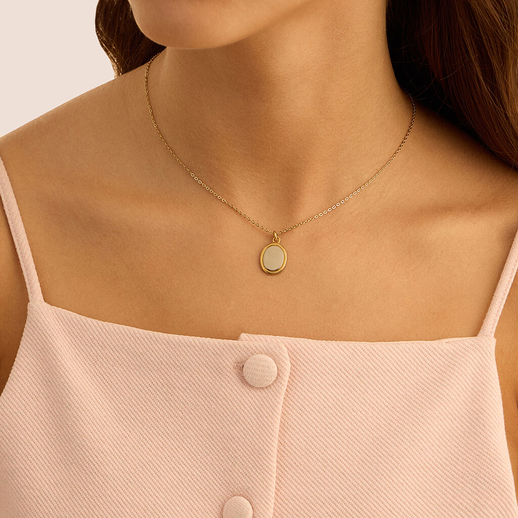 Collana Radiance Acciaio Bicolore
