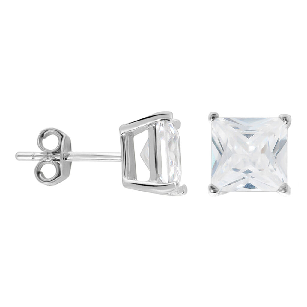 Orecchini Lobo Punto Luce Silver Elegance Argento Rodiato Cubic Zirconia - Orecchini a Lobo Donna | Stroili
