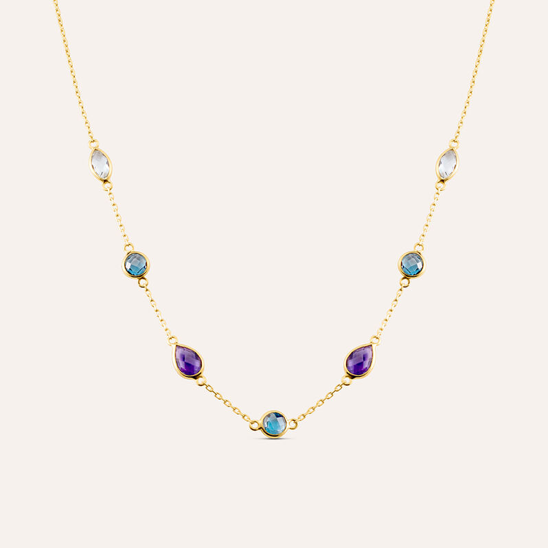 Collana Am&eacute;lie Oro Giallo Topazio - Collane Donna | Stroili