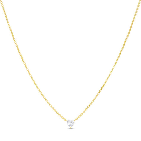 Collana Punto Luce Claire Oro Giallo Cubic Zirconia - Collane Punto Luce  | Stroili