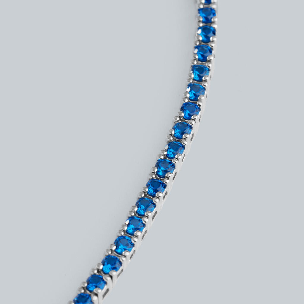 Bracciale Tennis Silver Rainbow Argento Rodiato Cubic Zirconia - Bracciali Tennis Donna | Stroili