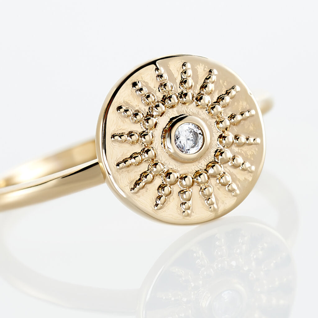 Anello Golden Dream Placcato Oro Giallo Cubic Zirconia - Anelli con Pietre Donna | Stroili