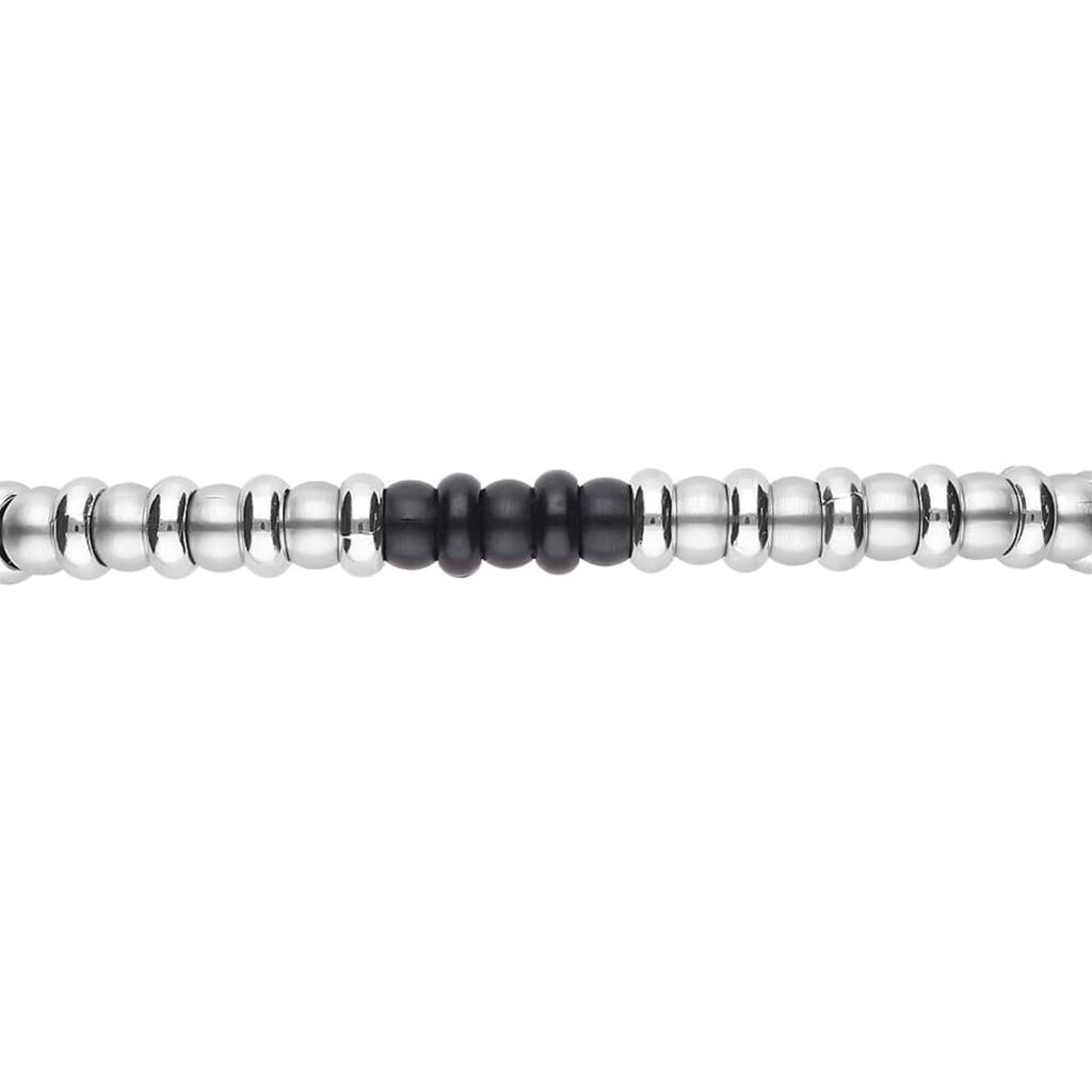 Bracciale in acciaio bicolore - Bracciali  | Stroili