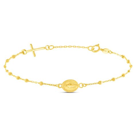 Bracciale Rosario Holy Oro Giallo - Bracciali con Rosario Donna | Stroili