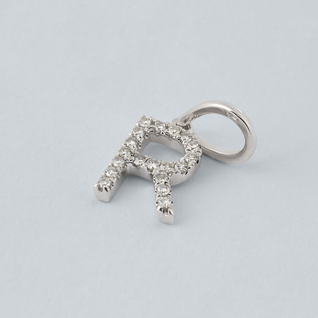Pendente Sophia Oro Bianco Diamante - Ciondoli Donna | Stroili