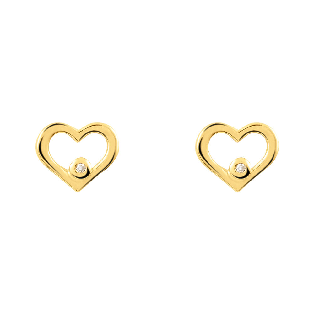 Orecchini Cuore Diamante STROILI