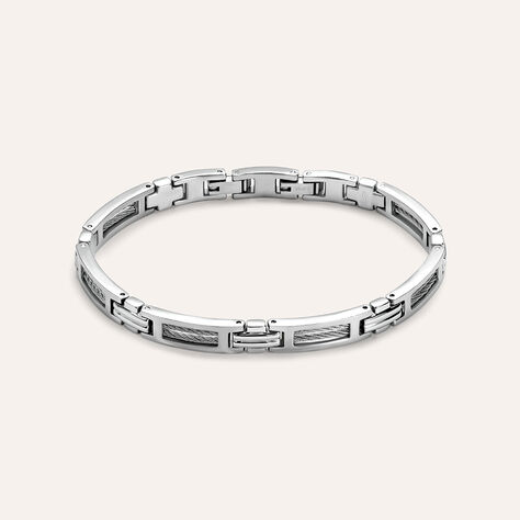 Bracciale Man Code Acciaio - Bracciali Uomo | Stroili