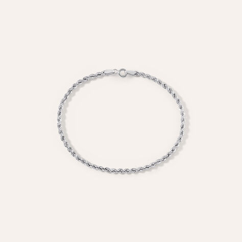 Bracciale Catena Colette Oro Bianco - Bracciali Donna | Stroili