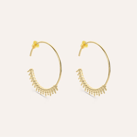 Orecchini A Cerchio Golden Dream Placcato Oro Giallo - Orecchini a Cerchio Donna | Stroili