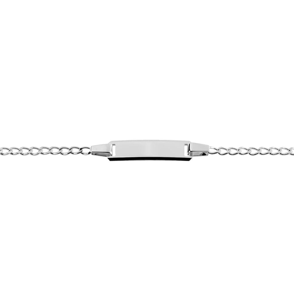 Bracciale Con Targhetta Silver Baby Argento Rodiato - Bracciali con Incisione Bambino | Stroili