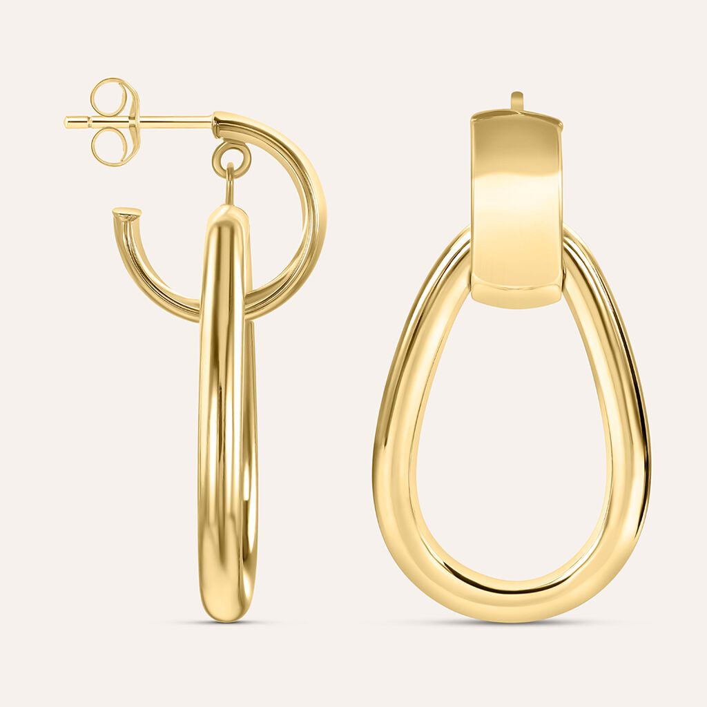 Orecchini Pendenti Gold Essence Oro Giallo - Orecchini Pendenti Donna | Stroili