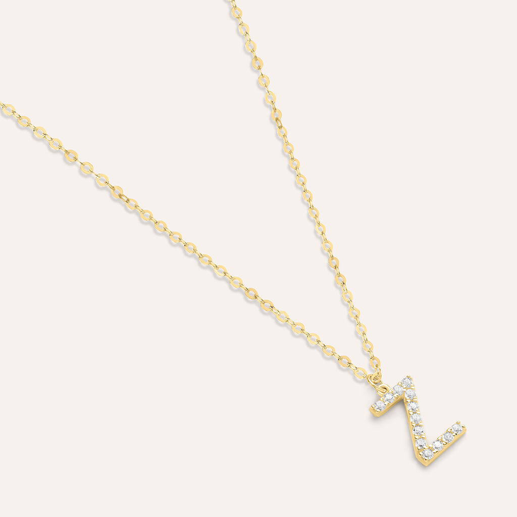 Collana Claire Oro Giallo Cubic Zirconia