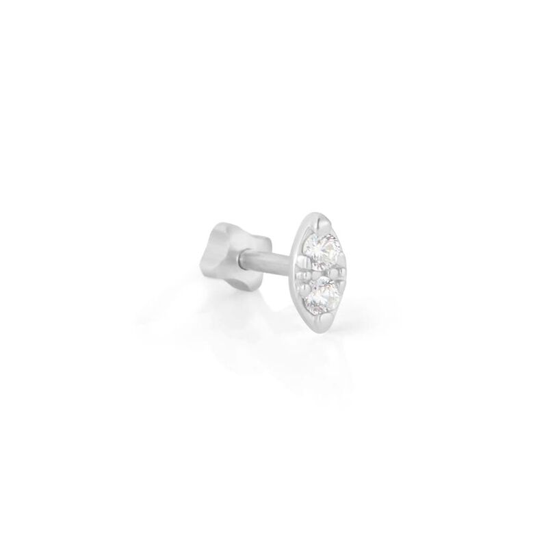 Piercing Orecchio Bon Ton Oro Bianco Cubic Zirconia - Piercing Orecchio Donna | Stroili