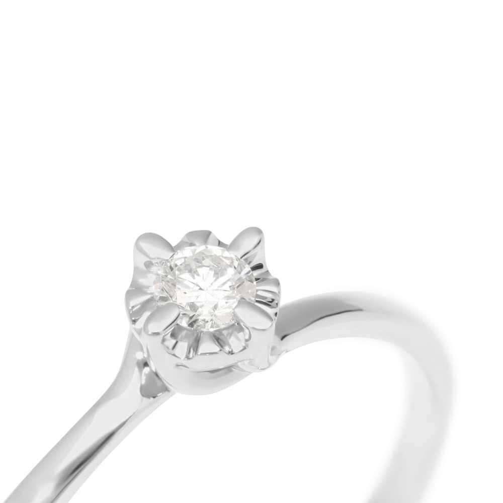 Anello Solitario Valentino Diamazing Oro Bianco Diamante 1670847