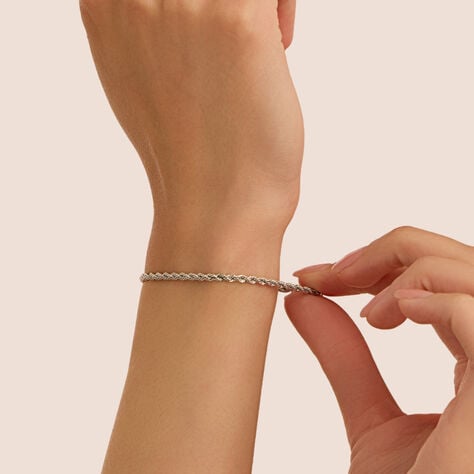 Bracciale Catena Colette Oro Bianco - Gioielli Donna | Stroili
