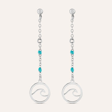 Orecchini Pendenti Silver Collection Argento Rodiato Pietra sintetica