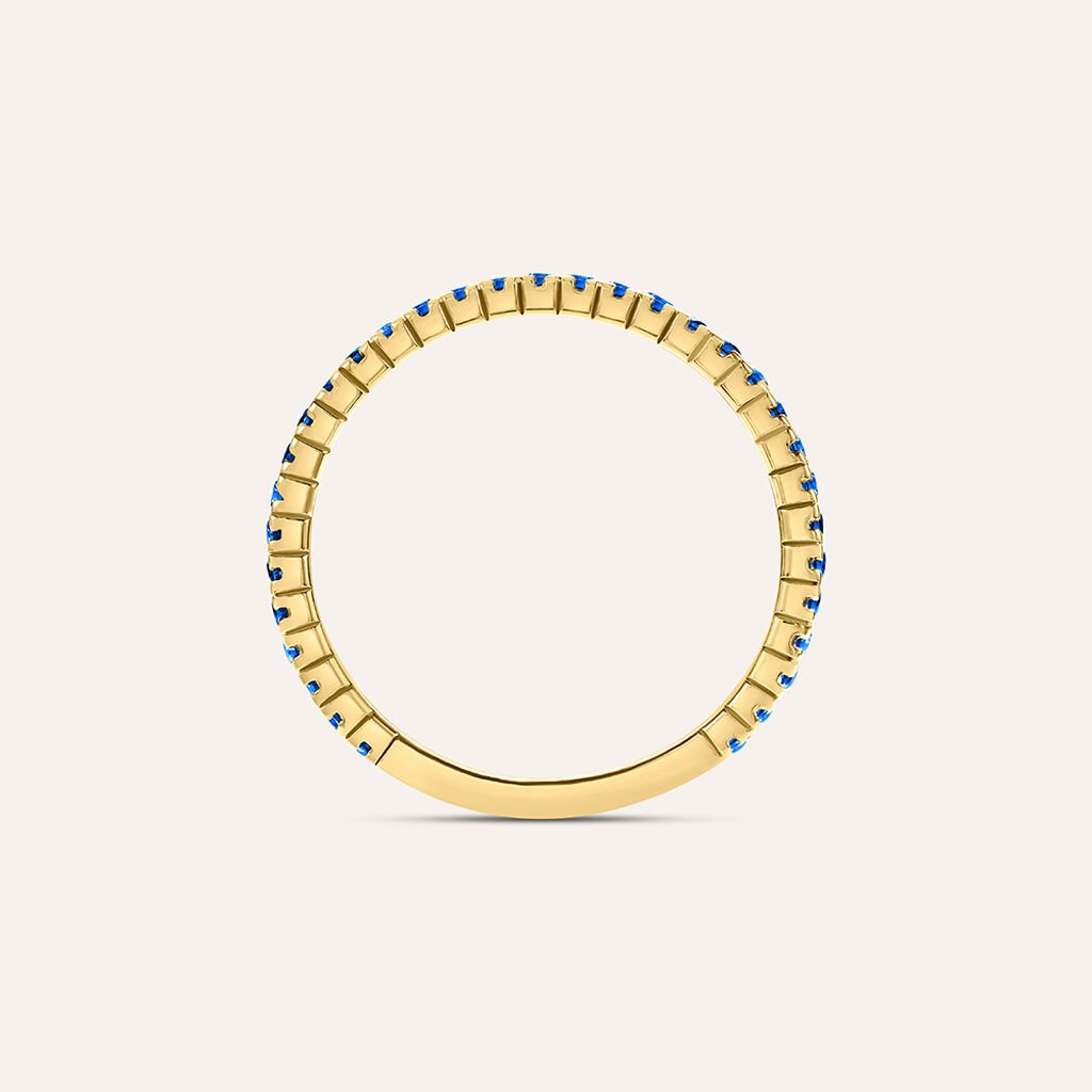 Anello Eternity Claire Oro Giallo Cubic Zirconia - Anelli Eternity Donna | Stroili