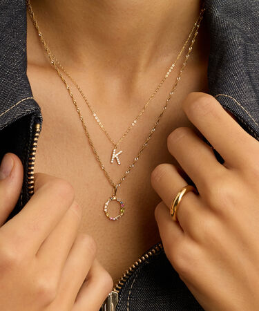 Collana Claire Oro Giallo Cubic Zirconia