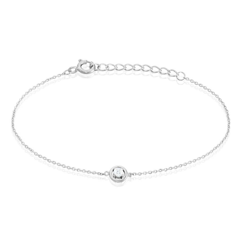 Bracciale Silver Elegance Argento Rodiato Cubic Zirconia
