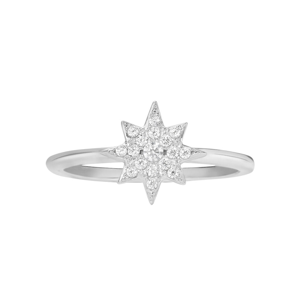 Anello Fantasia Silver Moments Argento Rodiato Cubic Zirconia - Anelli con Pietre Donna | Stroili