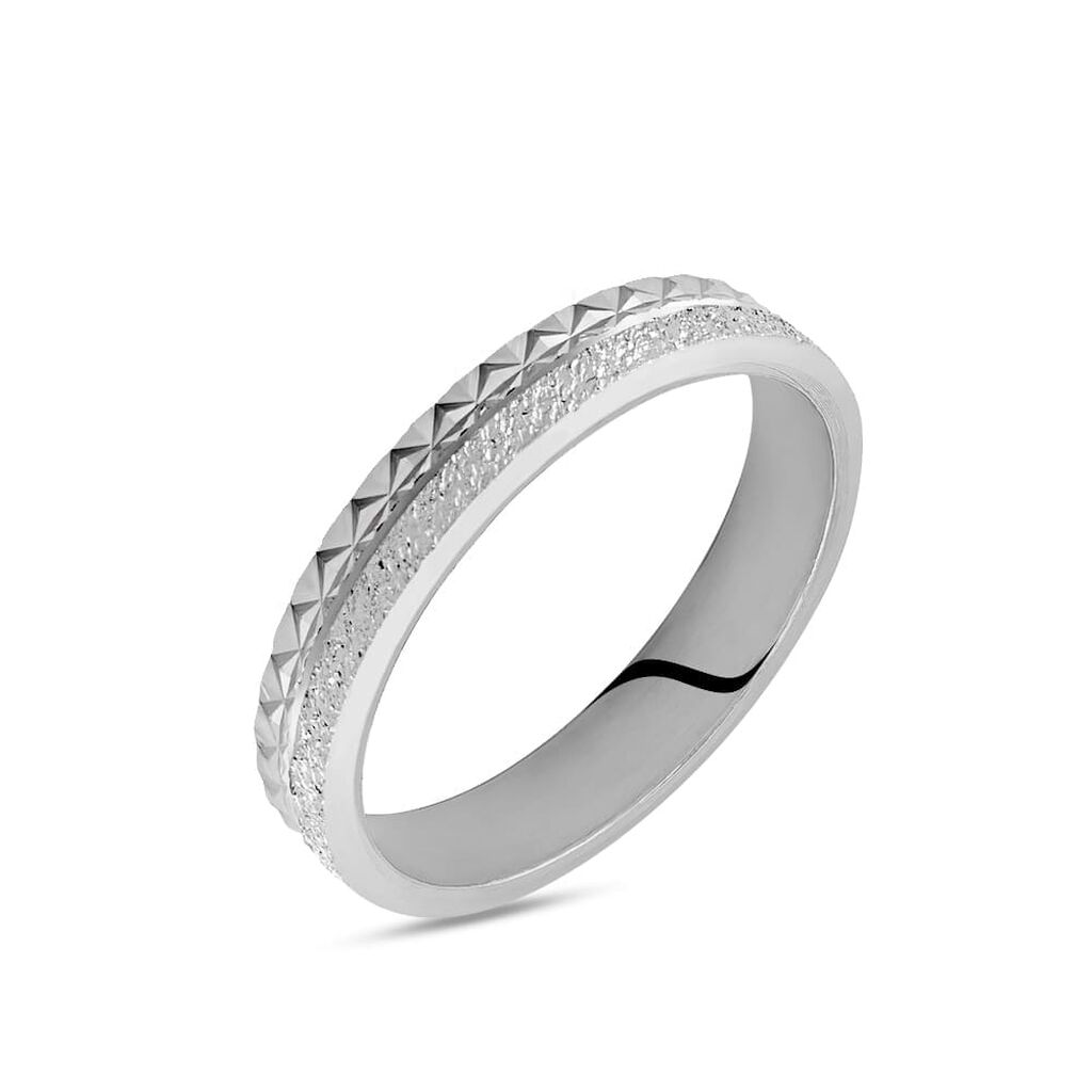 Anello Fedina Silver Collection Argento Rodiato - Anelli con Incisione Unisex | Stroili